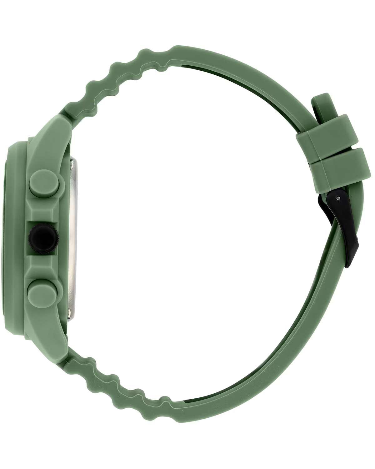 Ρολόι SECTOR EX-48 Dual Time Chronograph Green Silicone Strap
