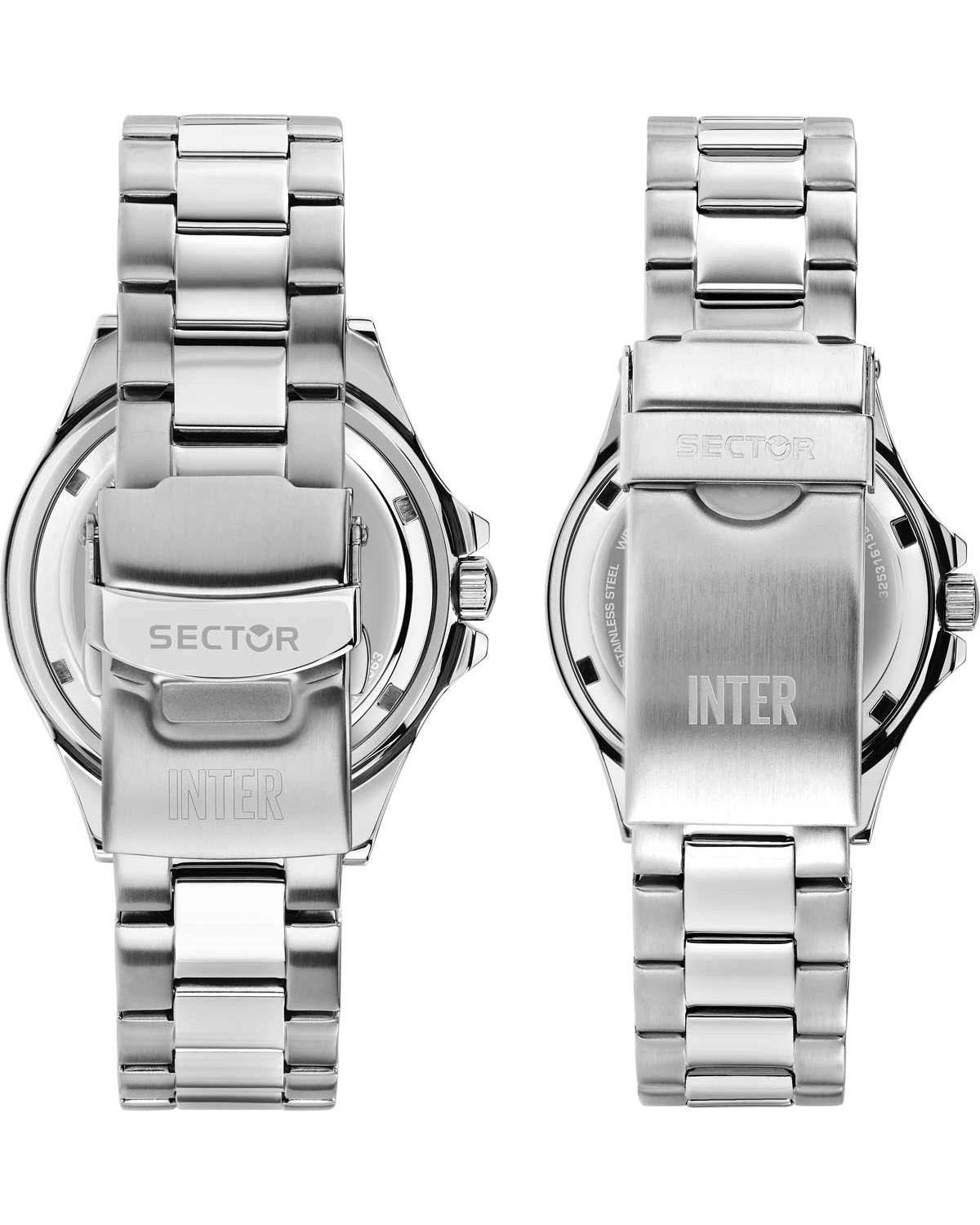 Ρολόγια SECTOR 230 Inter Special Edition Silver Stainless Steel Bracelet Gift Se