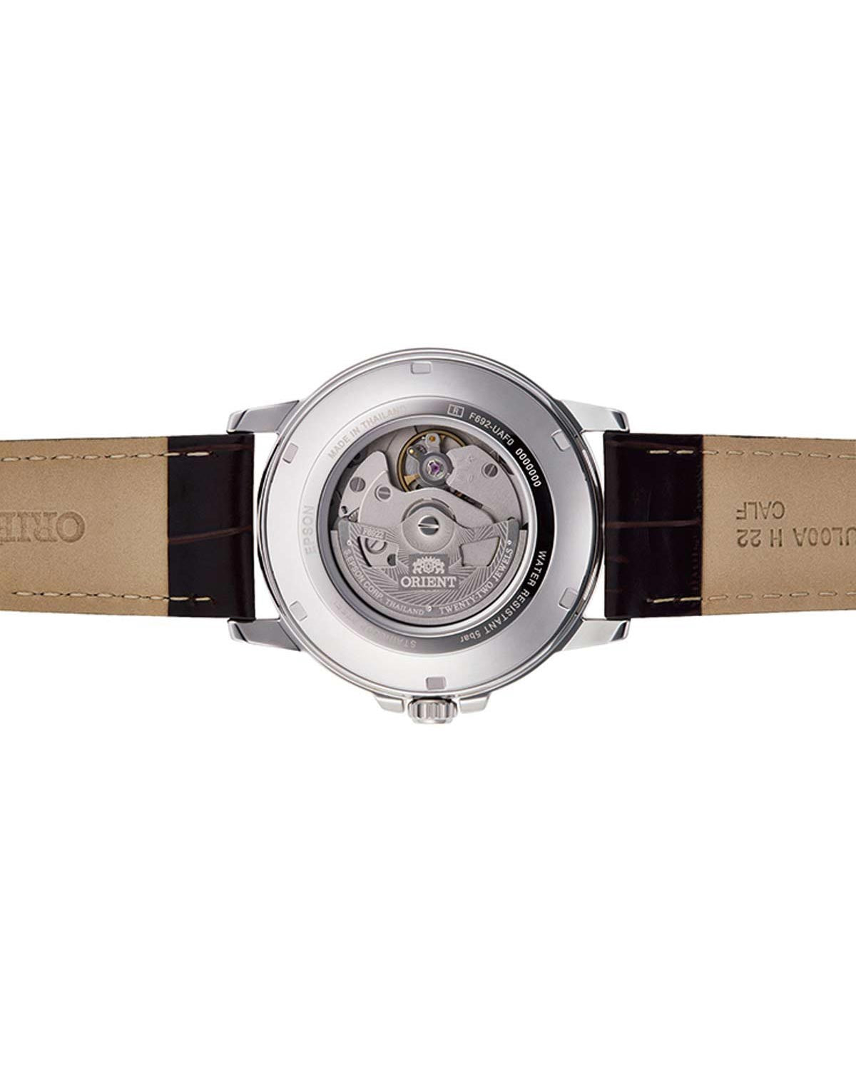Ρολόι ORIENT Contemporary Automatic Brown Leather Strap