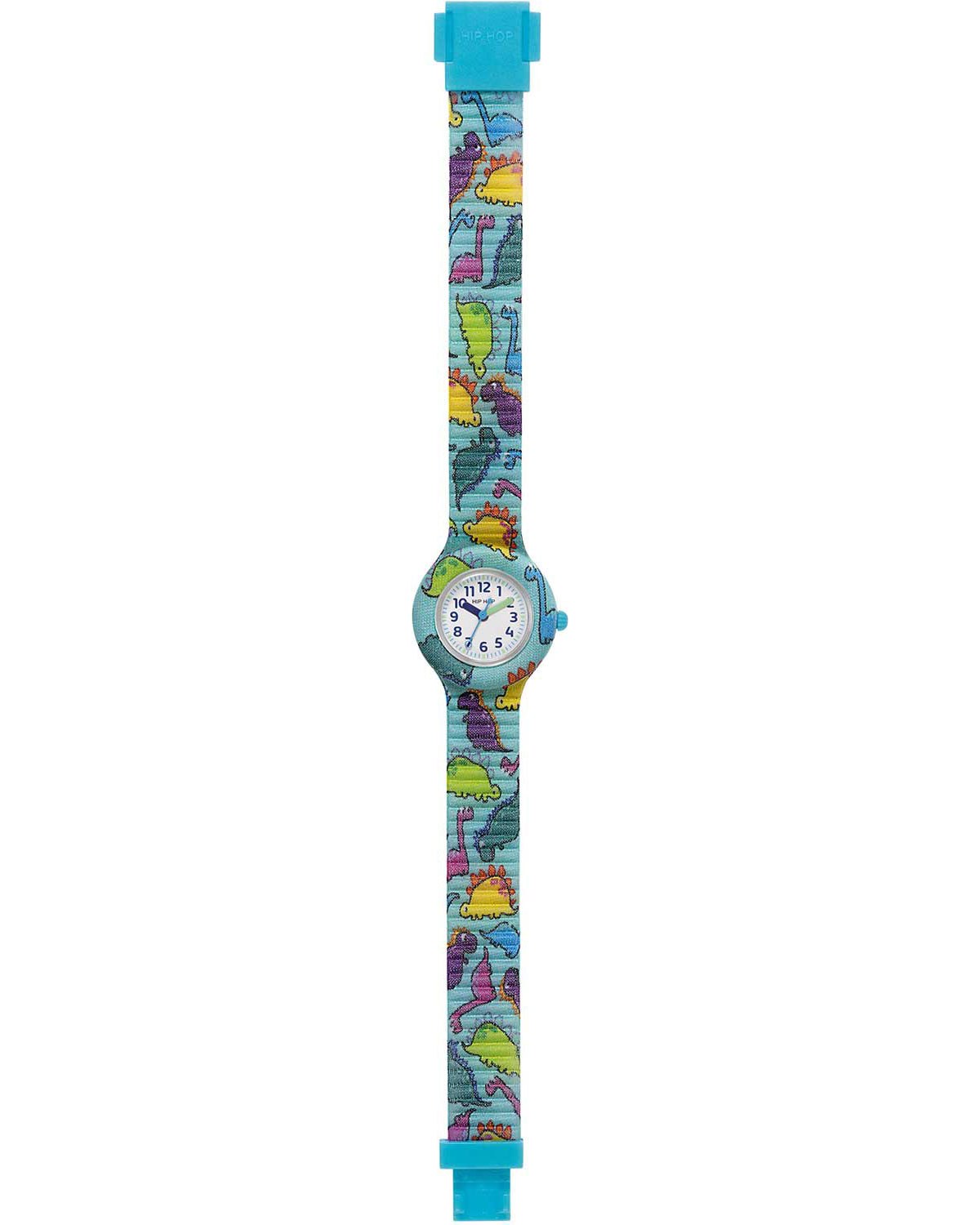 Παιδικό ρολόι HIP HOP Kids Fun Happy Dino Multicolor Combined Materials Strap