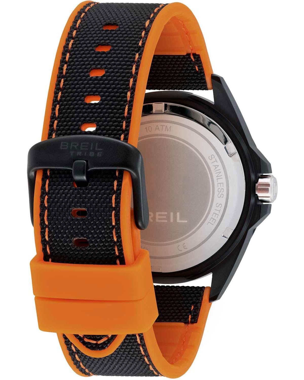Ρολόι BREIL Tribe Black Horizon Two Tone Combined Materials Strap