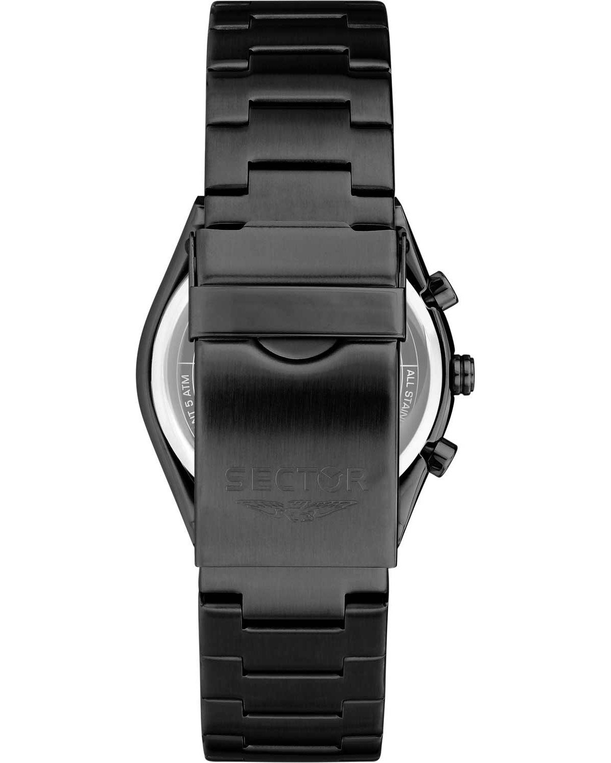 Ρολόι SECTOR C300 Chronograph Black Stainless Steel Bracelet