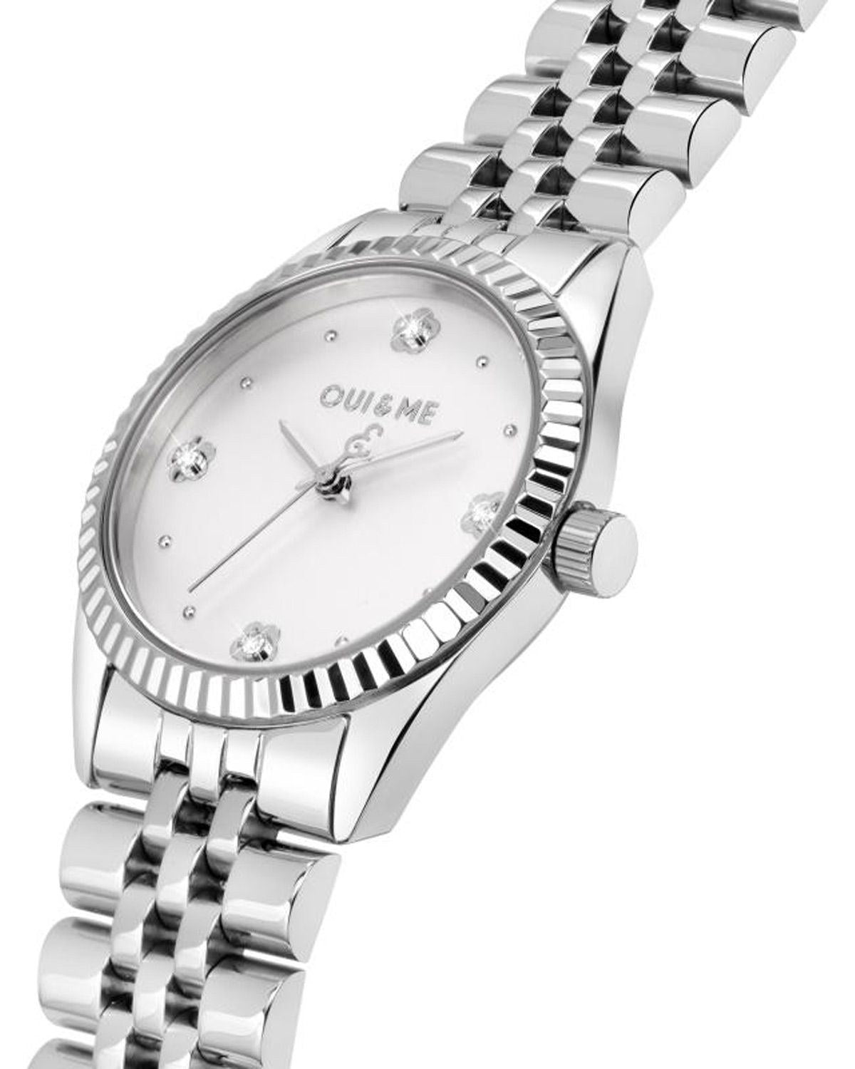 Ρολόι OUI&ME Coquette Diamonds Silver Stainless Steel Bracelet