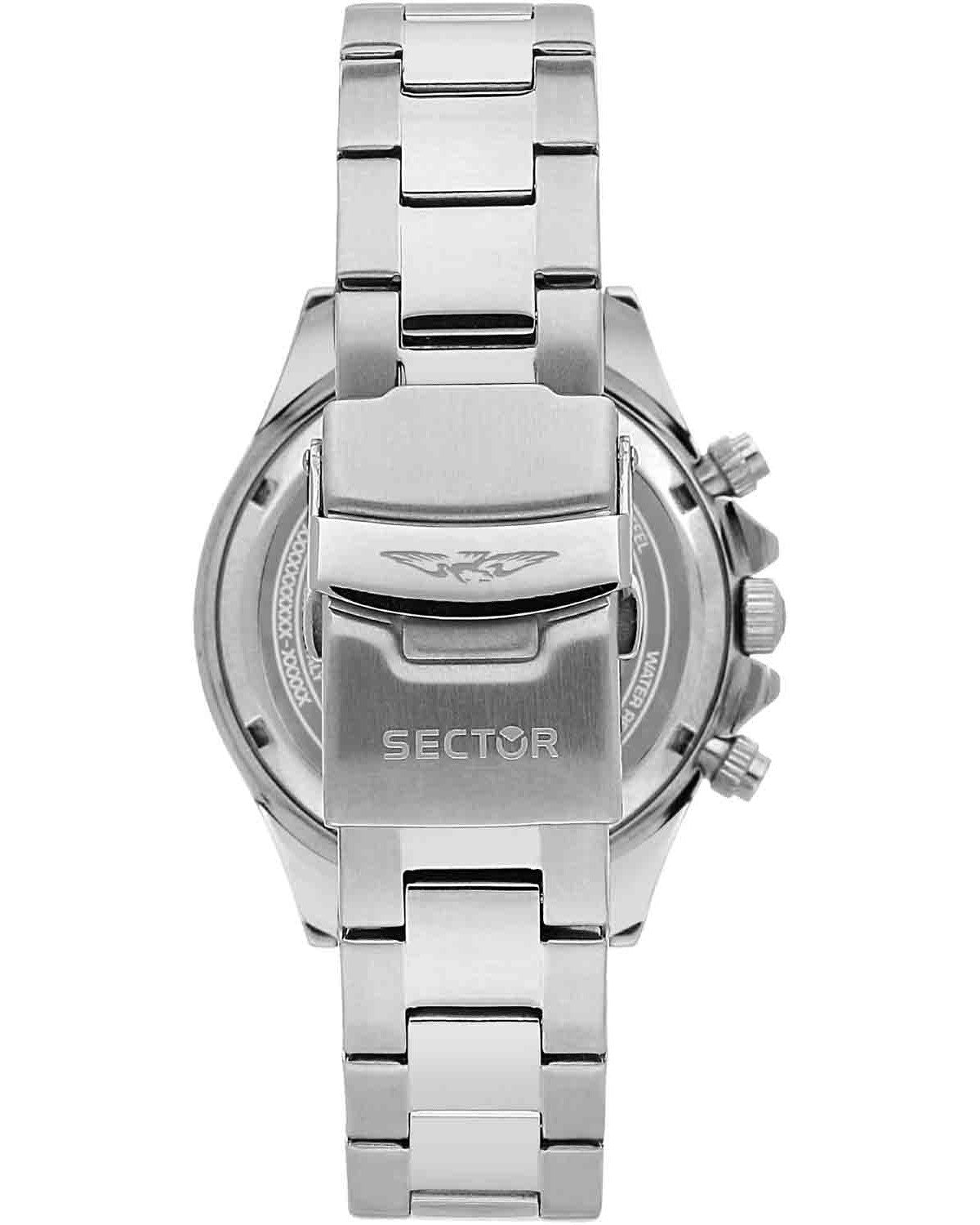 Ρολόι SECTOR 230 Chronograph Silver Stainless Steel Bracelet Gift Set