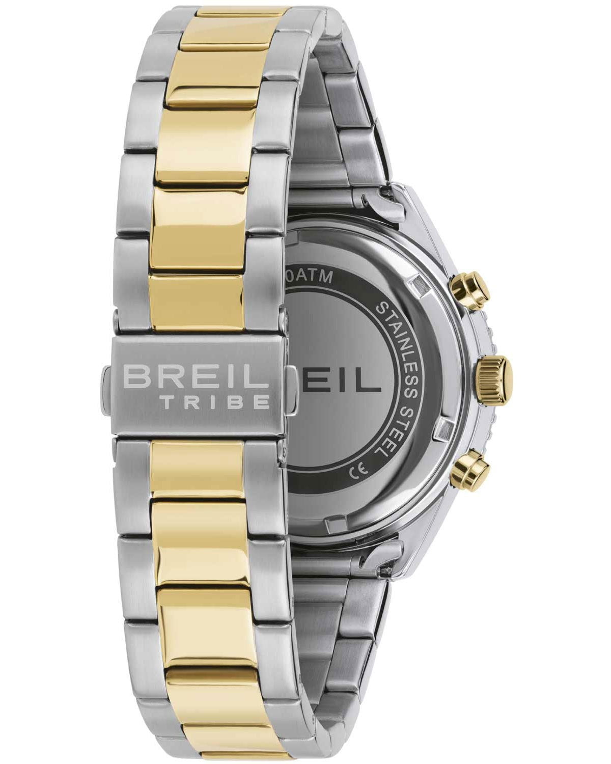 Ρολόι BREIL Tribe Overhand Chronograph Two Tone Stainless Steel Bracelet