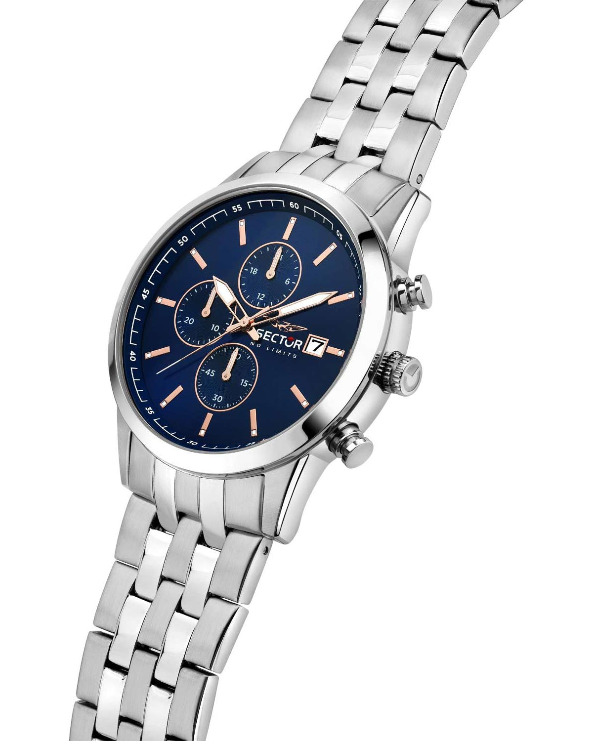 Ρολόι SECTOR 660 Chronograph Silver Stainless Steel Bracelet