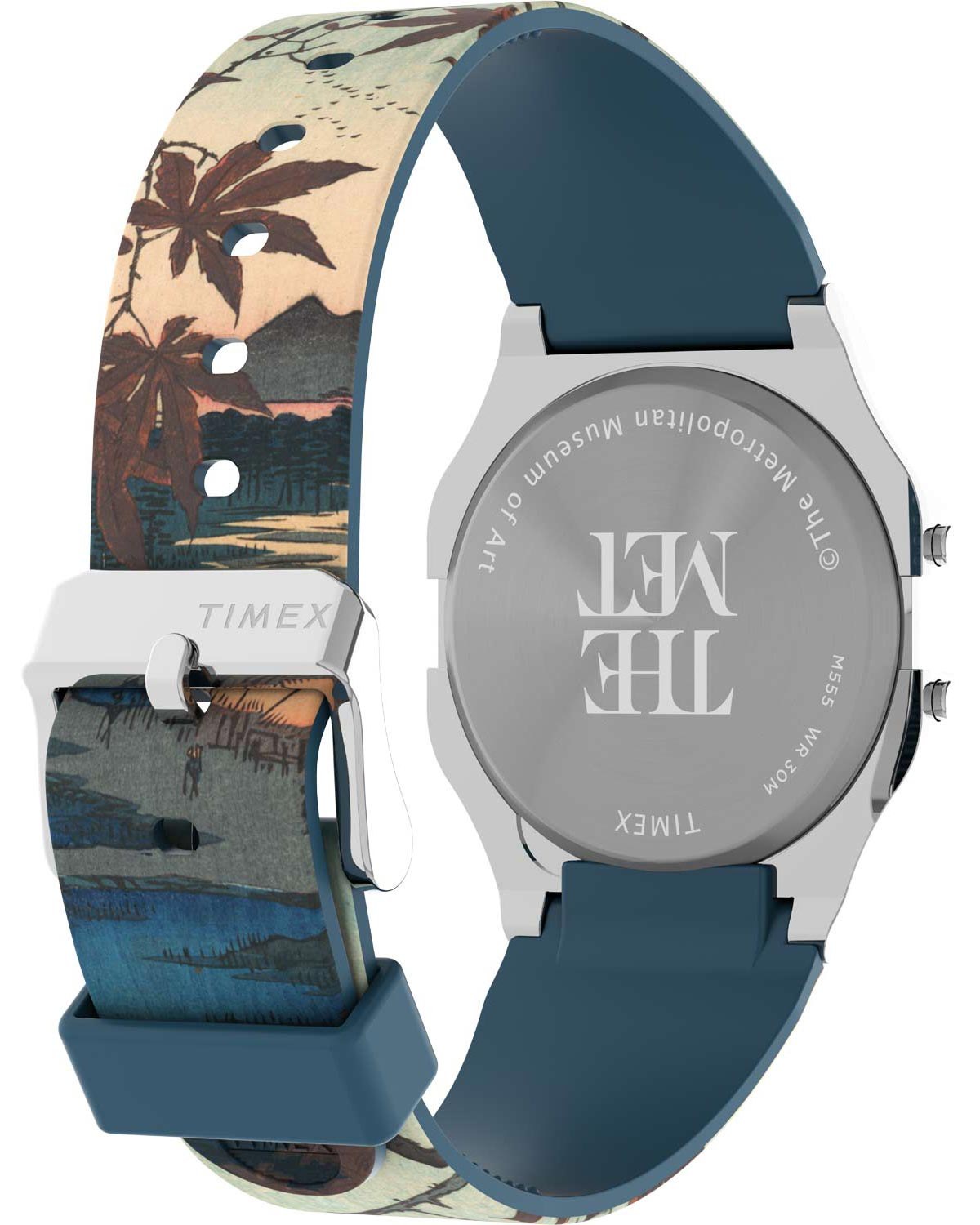 Ρολόι TIMEX Lab x The MET Hiroshige Chronograph Multicolor Plastic Strap