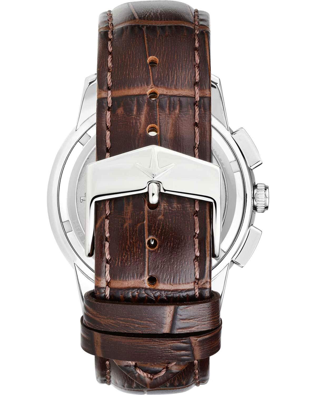 Ρολόι LUCIEN ROCHAT Iconic Chronograph Brown Leather Strap