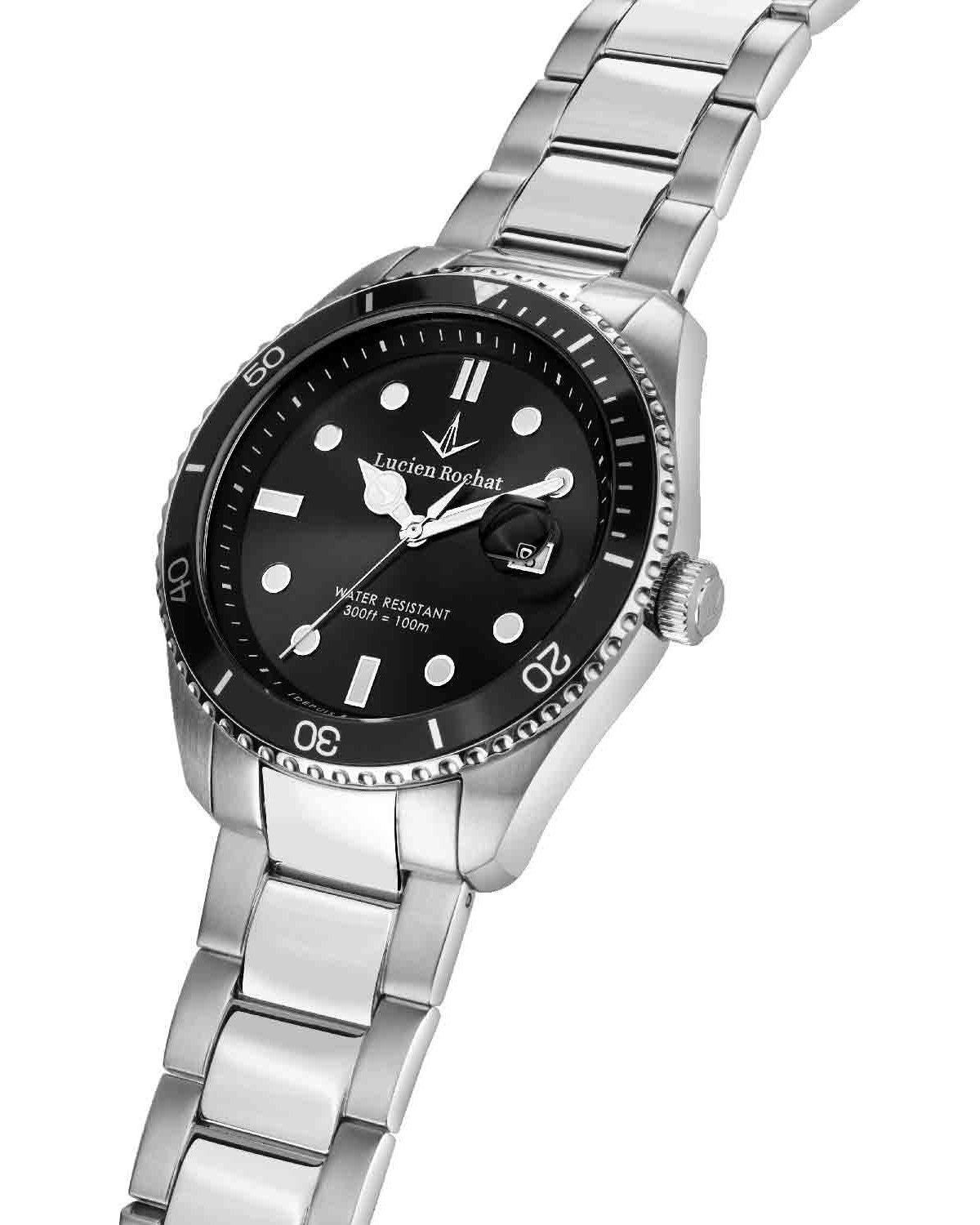 Ρολόι LUCIEN ROCHAT Leman Silver Stainless Steel Bracelet