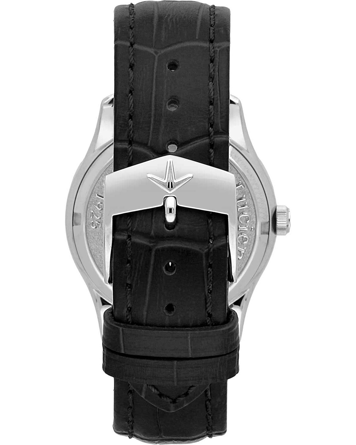 Ρολόι LUCIEN ROCHAT Montreux Black Leather Strap