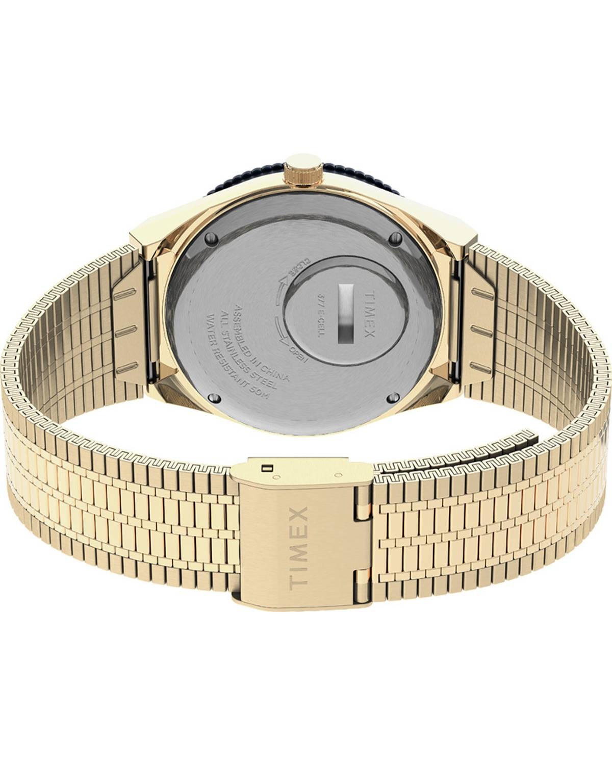Ρολόι TIMEX Q Reissue Gold Stainless Steel Bracelet
