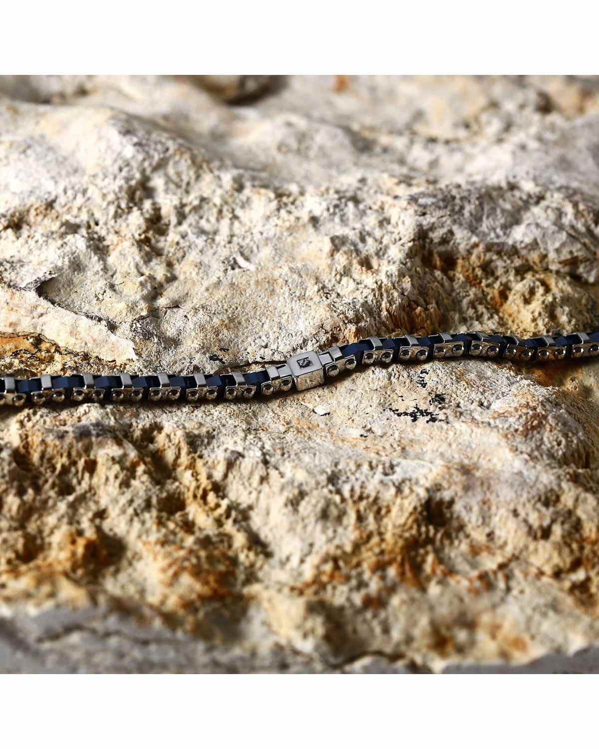 Ανδρικό βραχιόλι Ceramic από ατσάλι, κεραμικό υλικό και σμάλτο του οίκου SECTOR