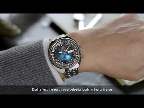 Ρολόι ORIENT Neo Sports Automatic Black Leather Strap