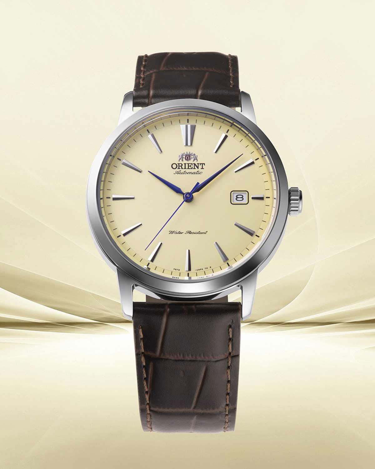 Ρολόι ORIENT Contemporary European Exclusive Automatic Brown Leather Strap
