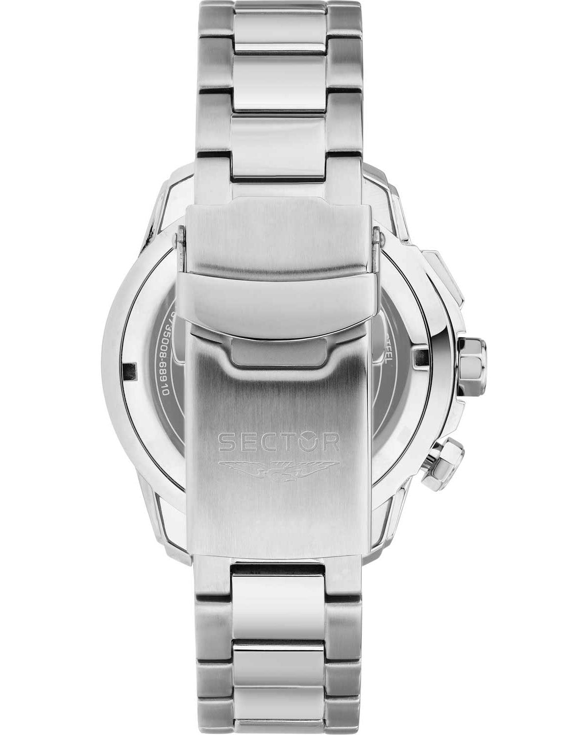 Ρολόι SECTOR Legend Chronograph Silver Stainless Steel Bracelet