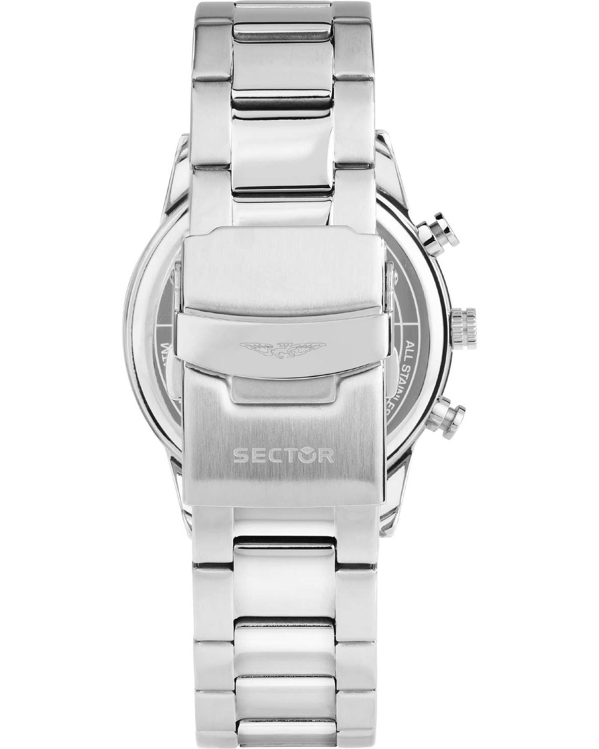 Ρολόι SECTOR 660 Chronograph Silver Stainless Steel Bracelet