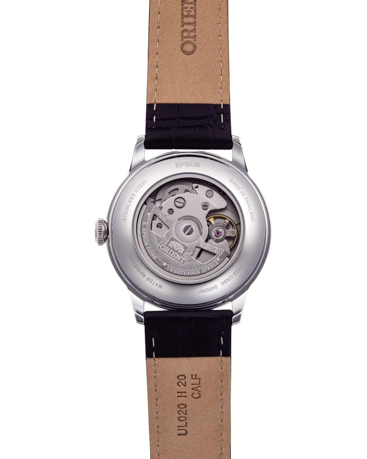 Ρολόι ORIENT Classic Bambino Automatic Black Leather Strap