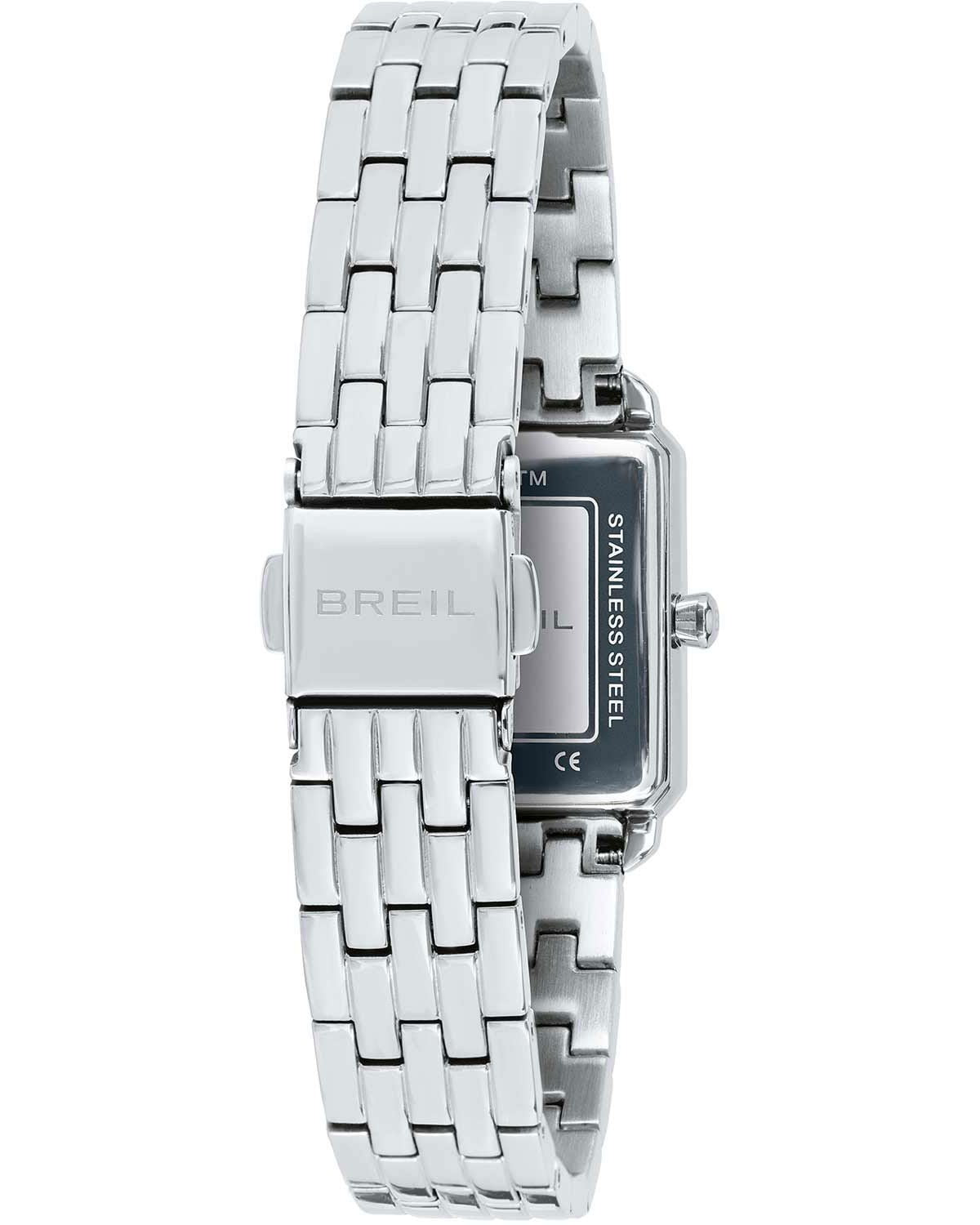 Ρολόι BREIL Carre Silver Stainless Steel Bracelet