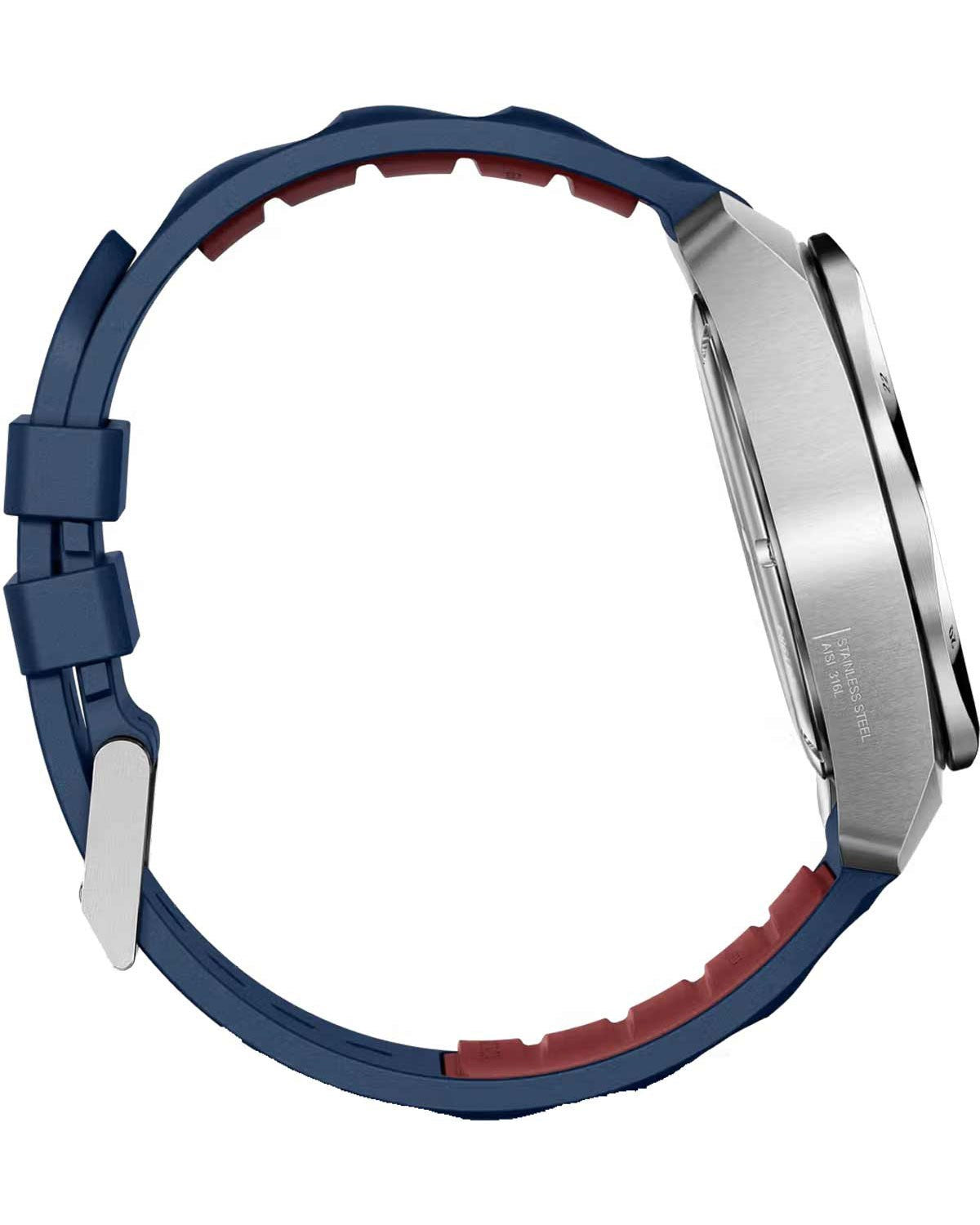 Ρολόι VICTORINOX I.N.O.X. Chronograph Blue Rubber Strap