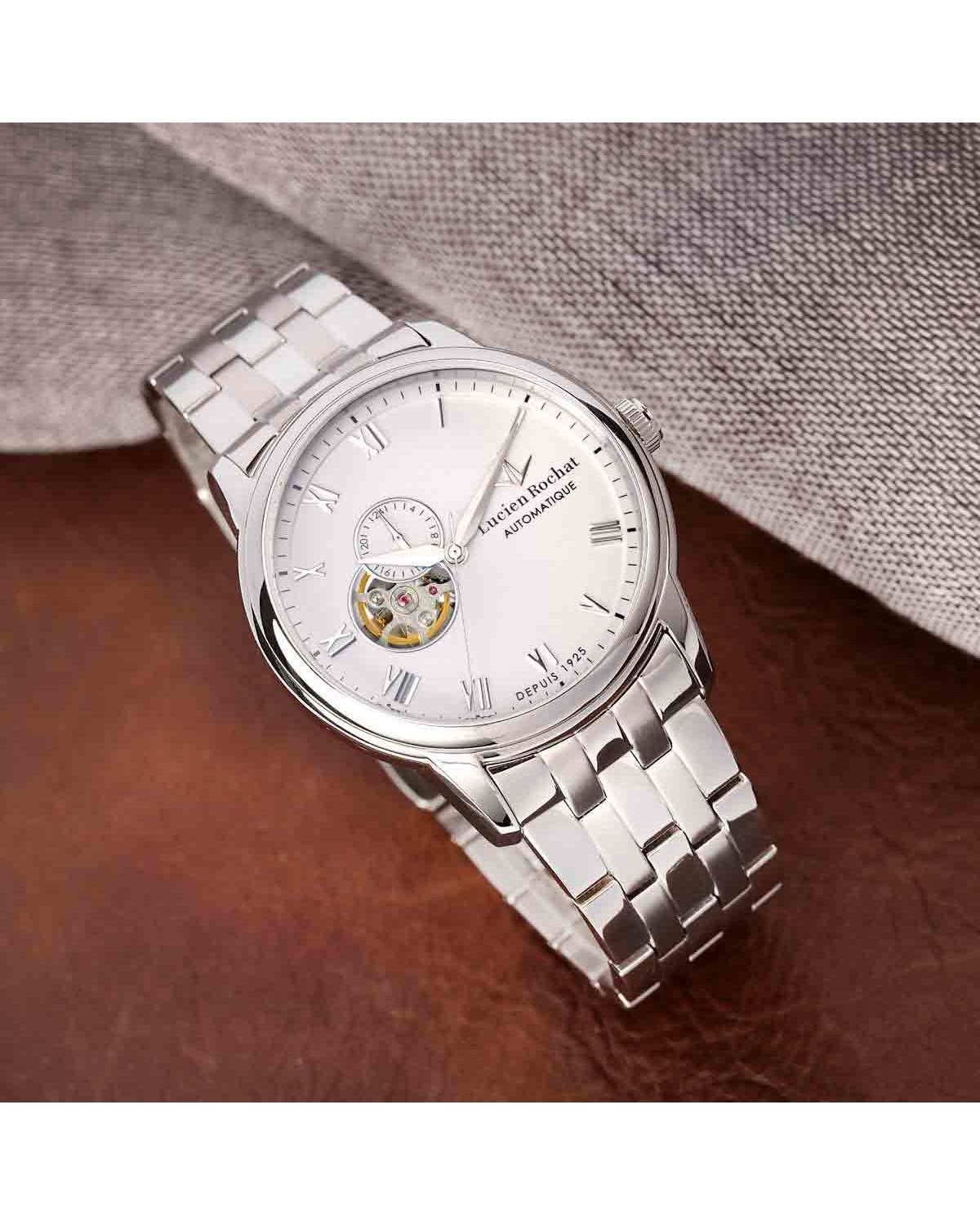 Ρολόι LUCIEN ROCHAT Iconic Automatic Silver Stainless Steel Bracelet