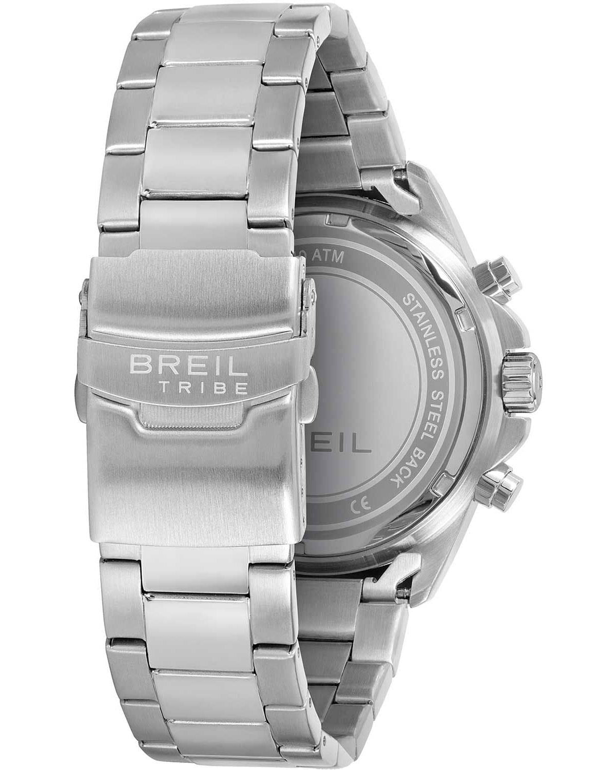 Ρολόι BREIL Tribe Stand Guard Chronograph Silver Stainless Steel Bracelet