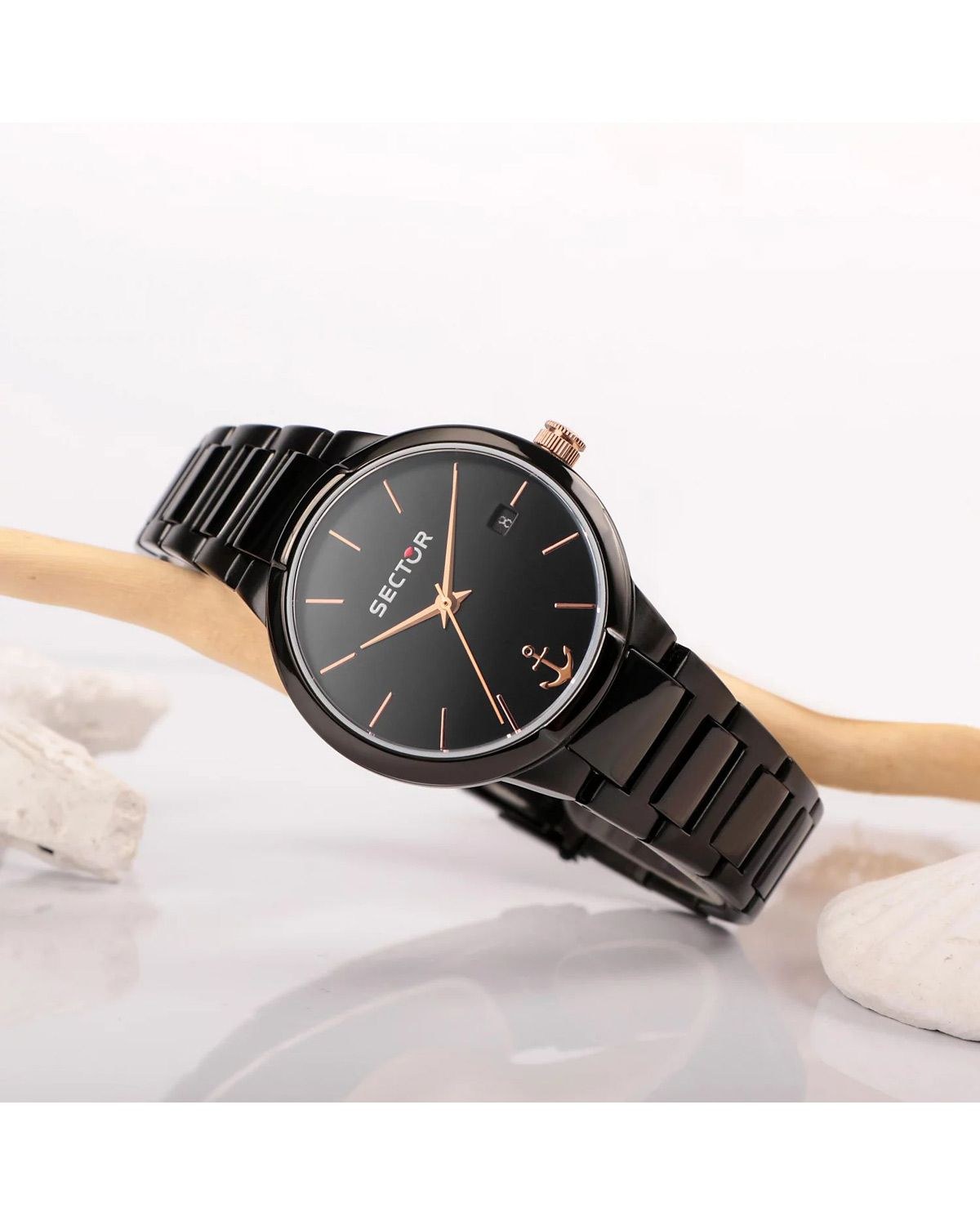 Ρολόι SECTOR 230 Black Stainless Steel Bracelet