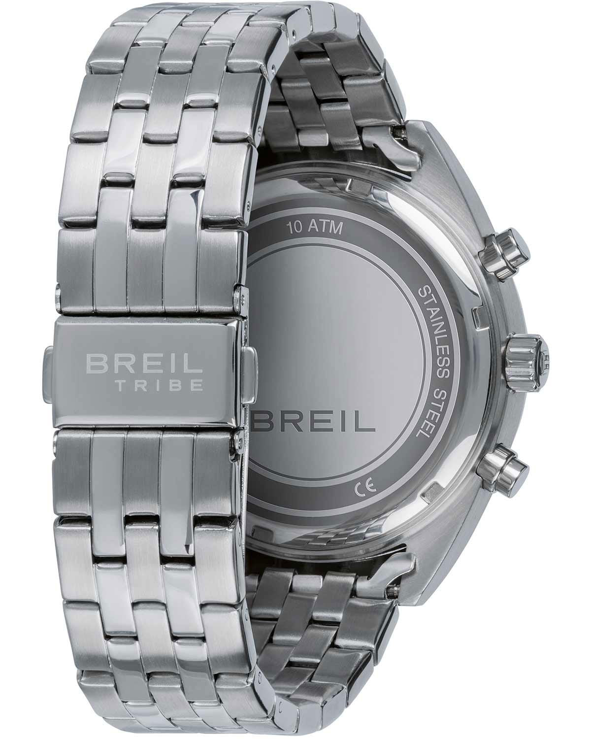 Ρολόι BREIL Tribe Sky Volt Chronograph Silver Stainless Steel Bracelet