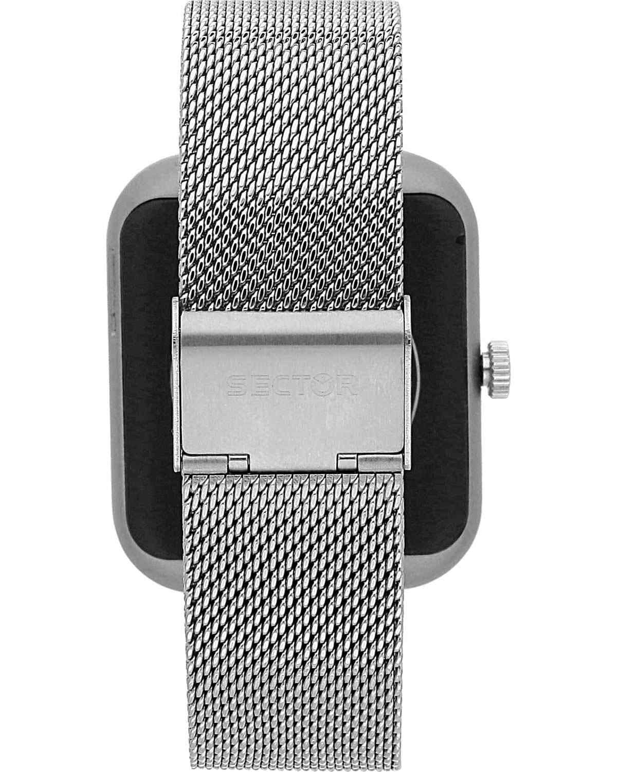 Ρολόι SECTOR S03 Pro Light Smartwatch Silver Stainless Steel Bracelet Gift Set