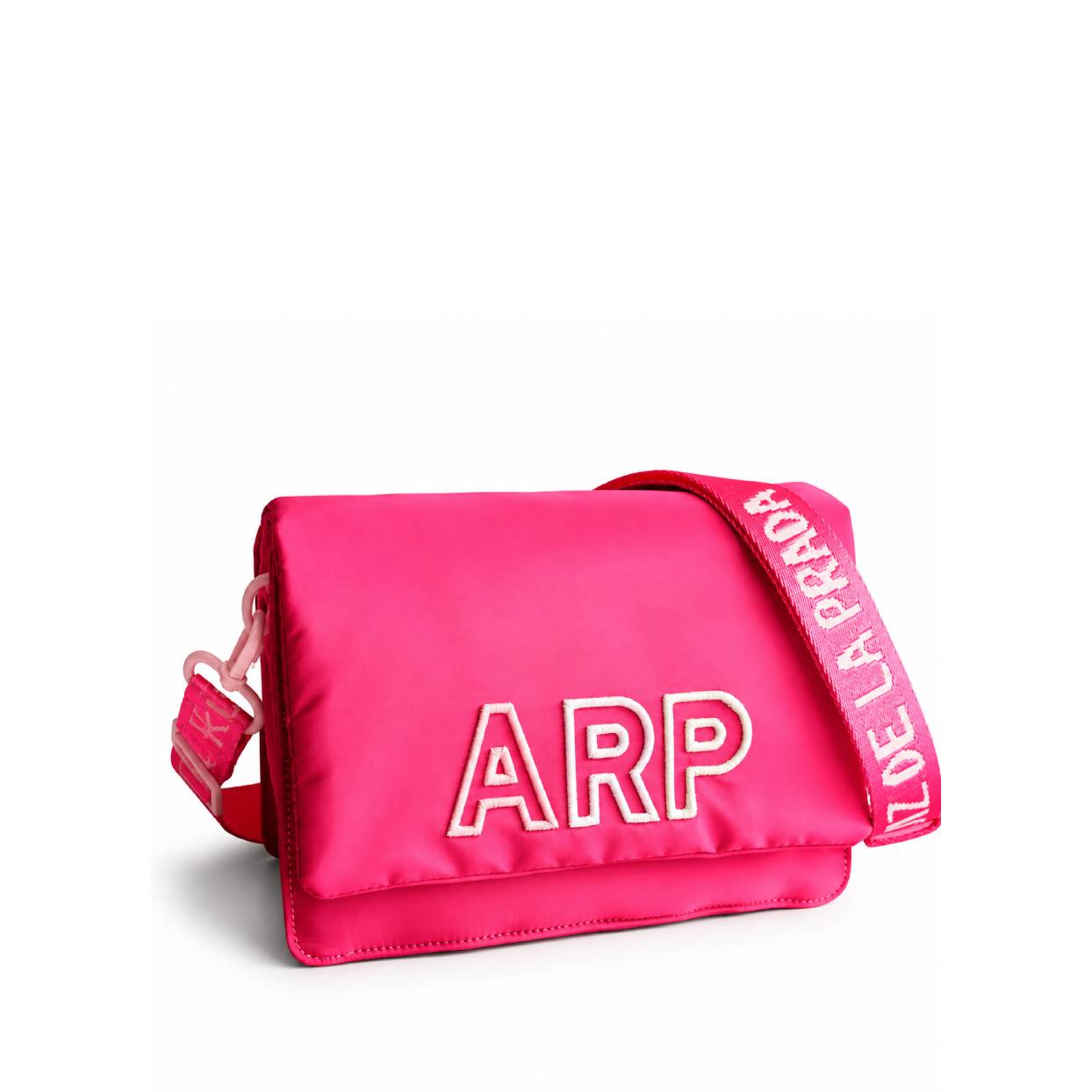 Agatha Ruiz De La Prada Pink Embroidered Shoulder Bag