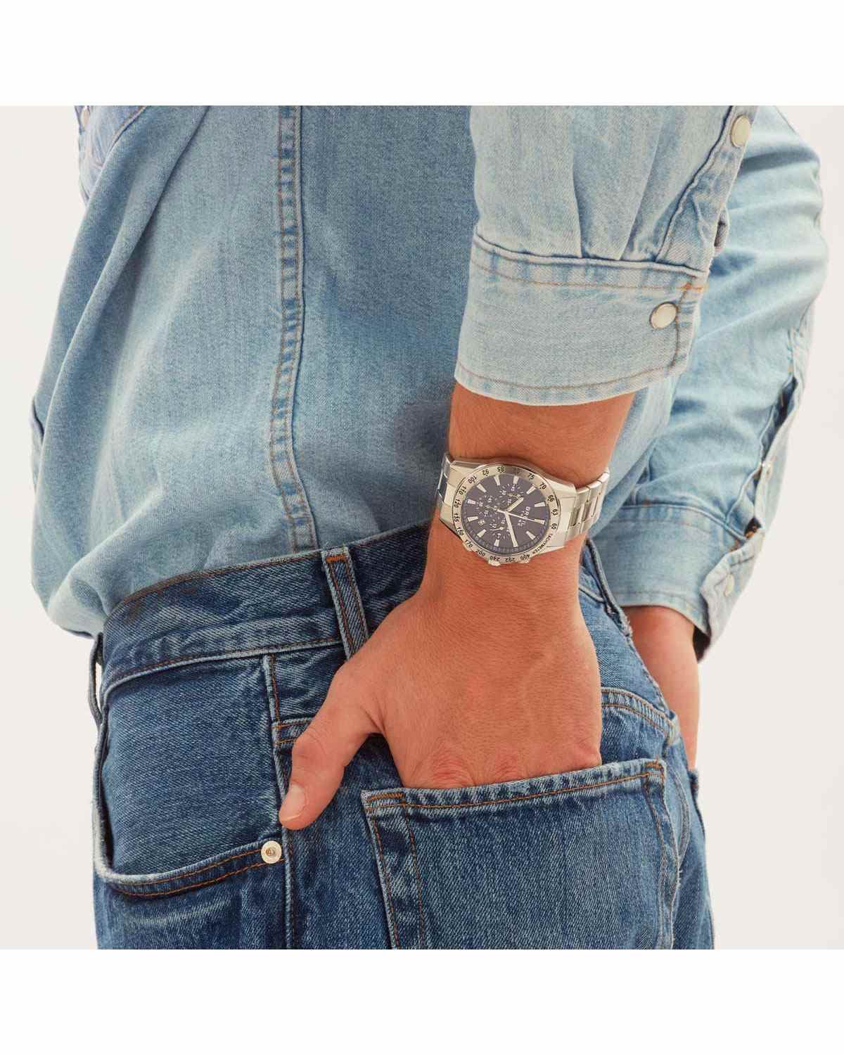 Ρολόι BREIL Tribe Sideline Chronograph Silver Stainless Steel Bracelet