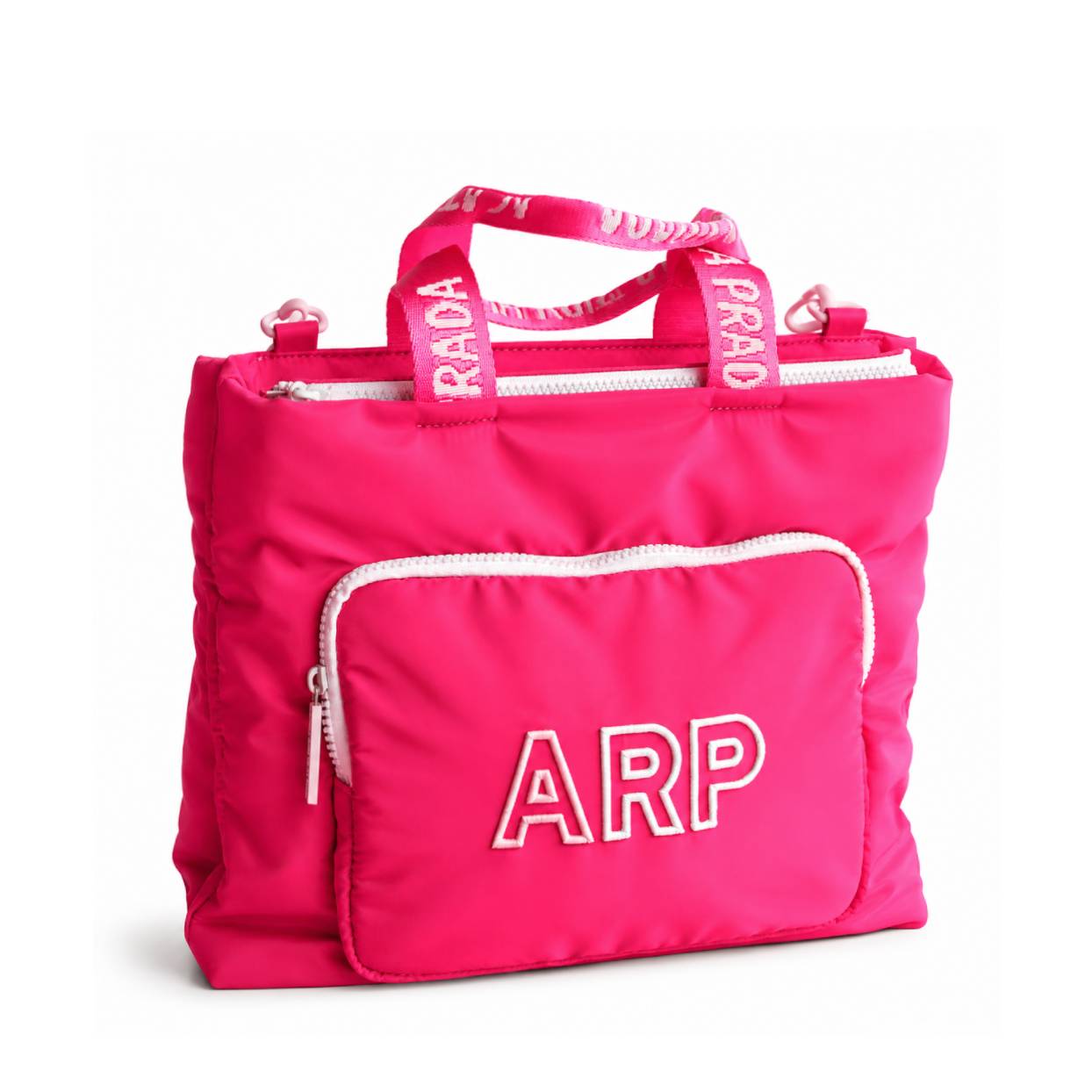Agatha Ruiz De La Prada Pink Embroidered Shopper