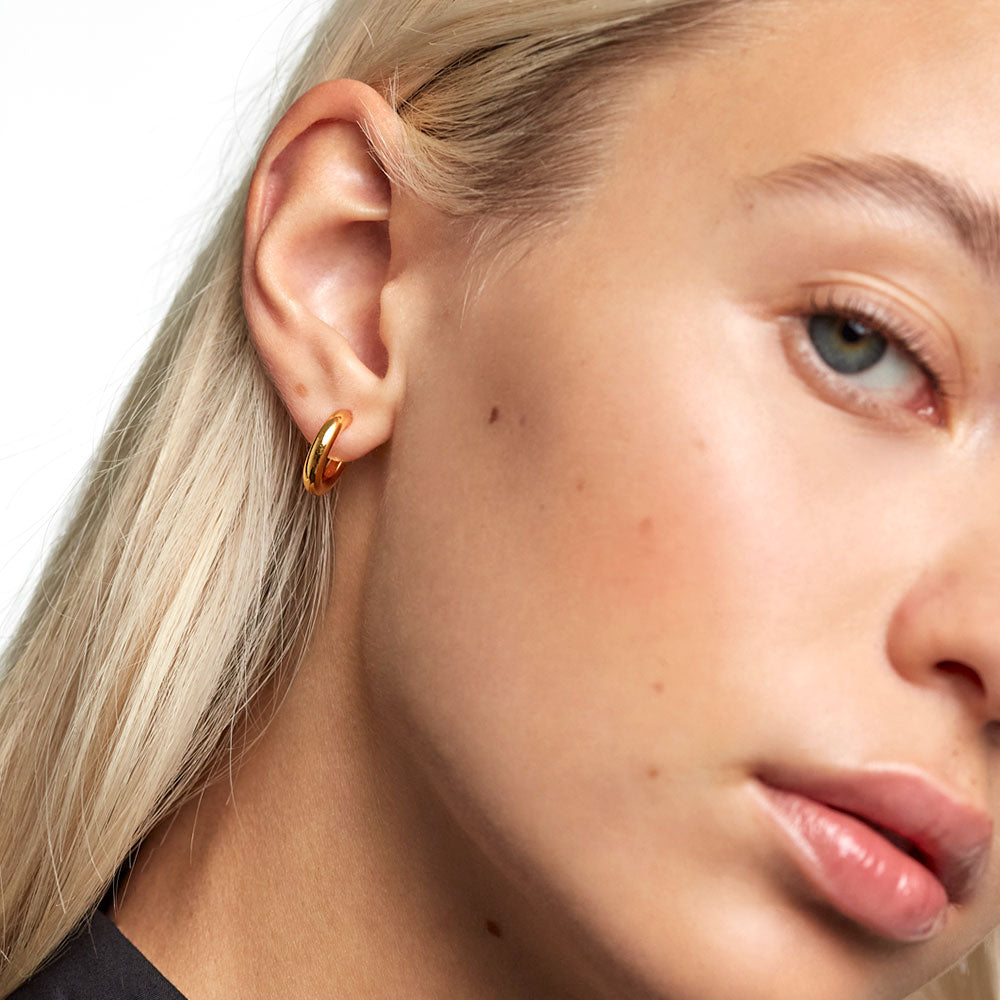 PD Paola Mini Cloud Gold Earrings