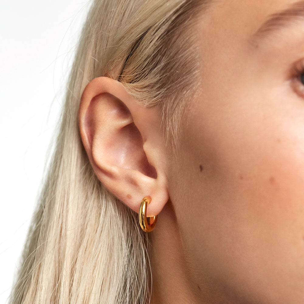 PD Paola Mini Cloud Gold Earrings