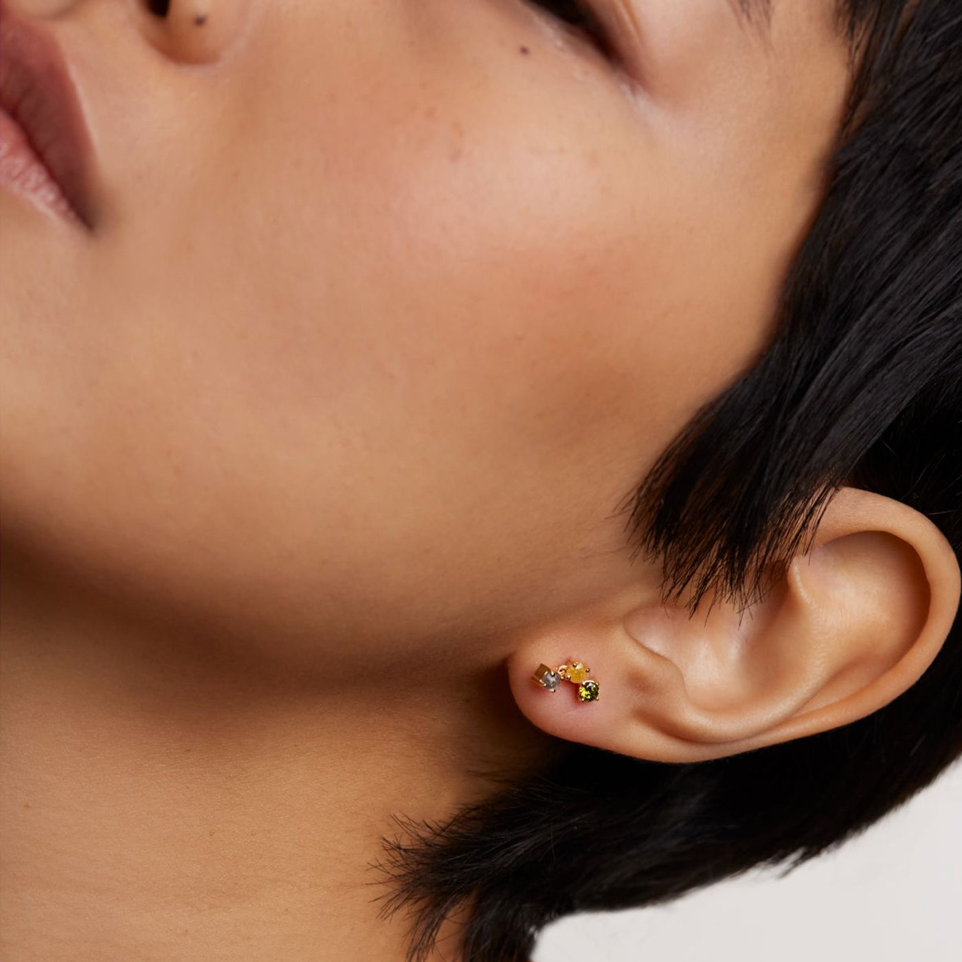 Σκουλαρίκια PDPaola Juno Flora Gold