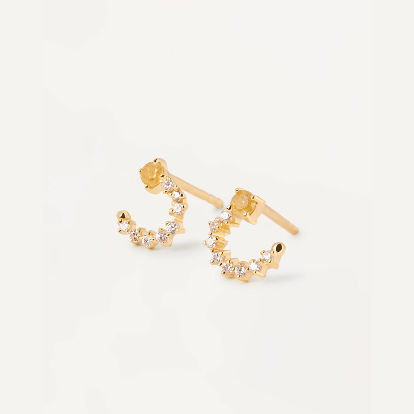 PDPaola Juno Villa Gold Earrings