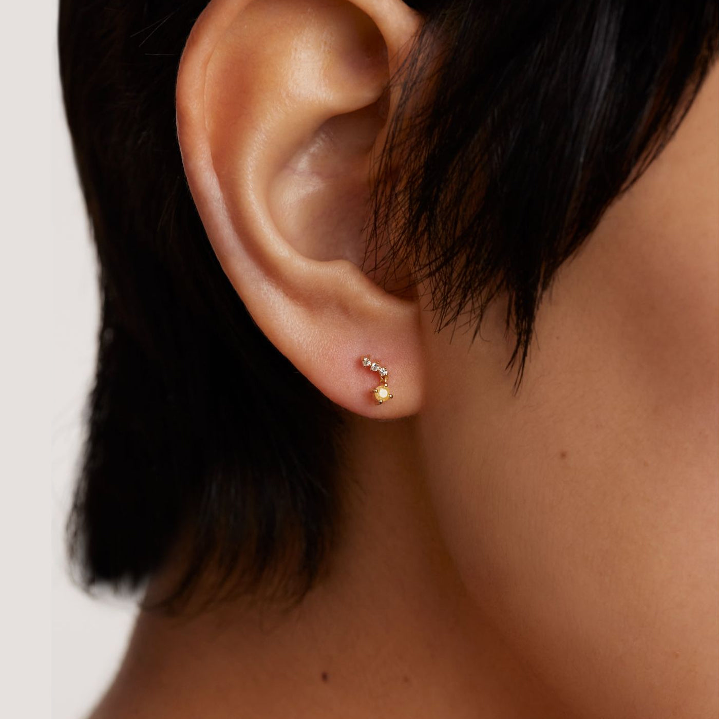 Σκουλαρίκια PDPaola Juno Astrid Gold