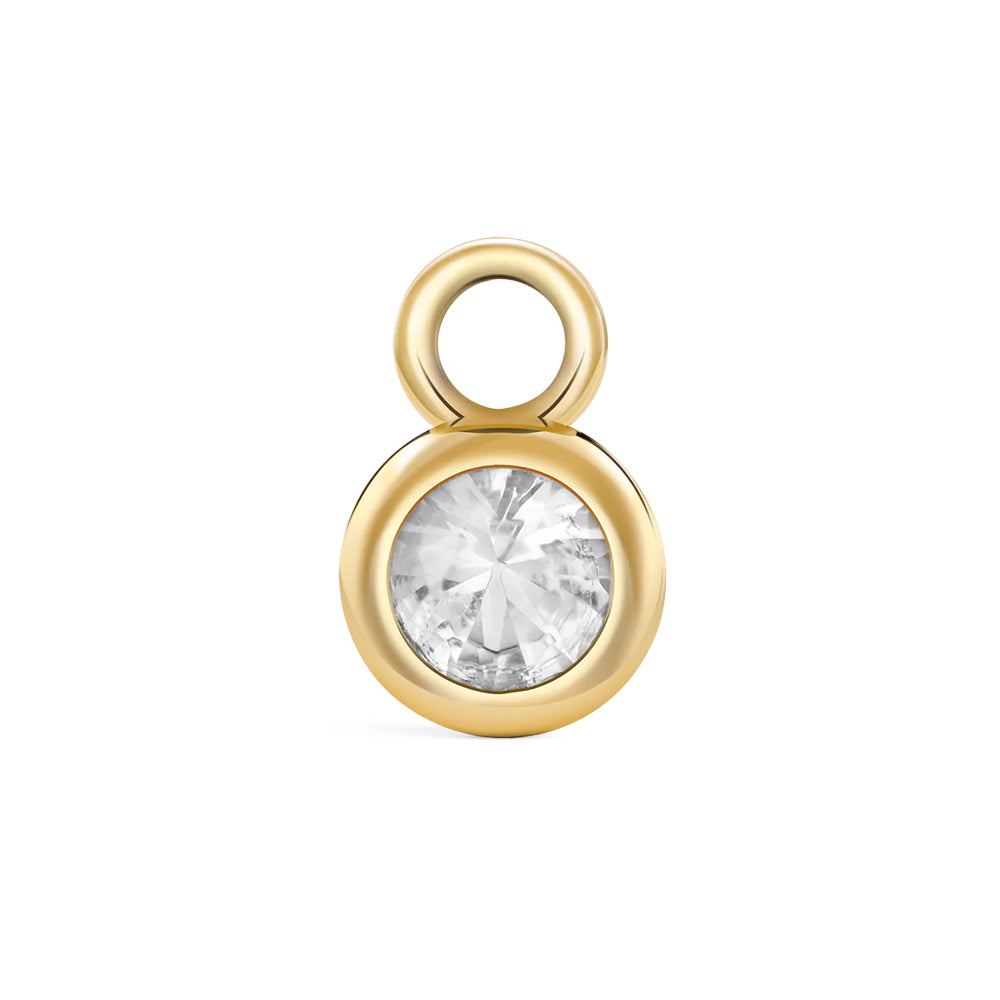Aleyole April Birthstone Charm CG4349