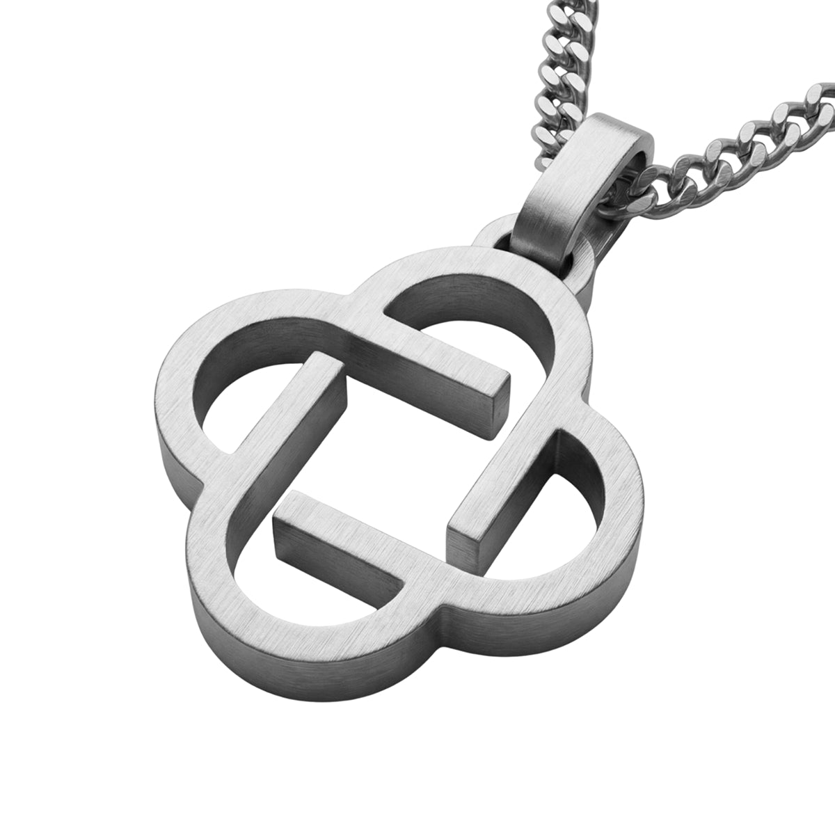 Steel & Barnett Clover Silver Adjustable Necklace N-CLO03