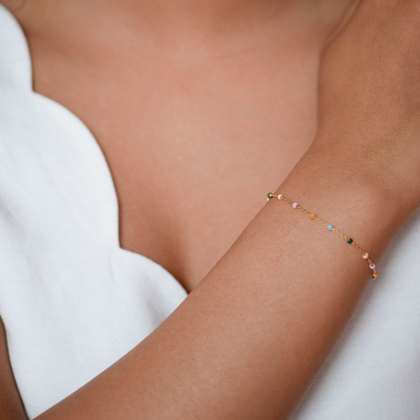 Βραχιόλι Enamel Lola Dreamy Gold