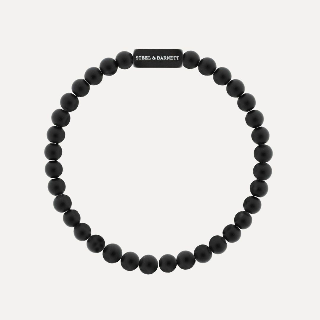 Steel & Barnett Βραχιόλι X - Black Edition Bracelet BEB002