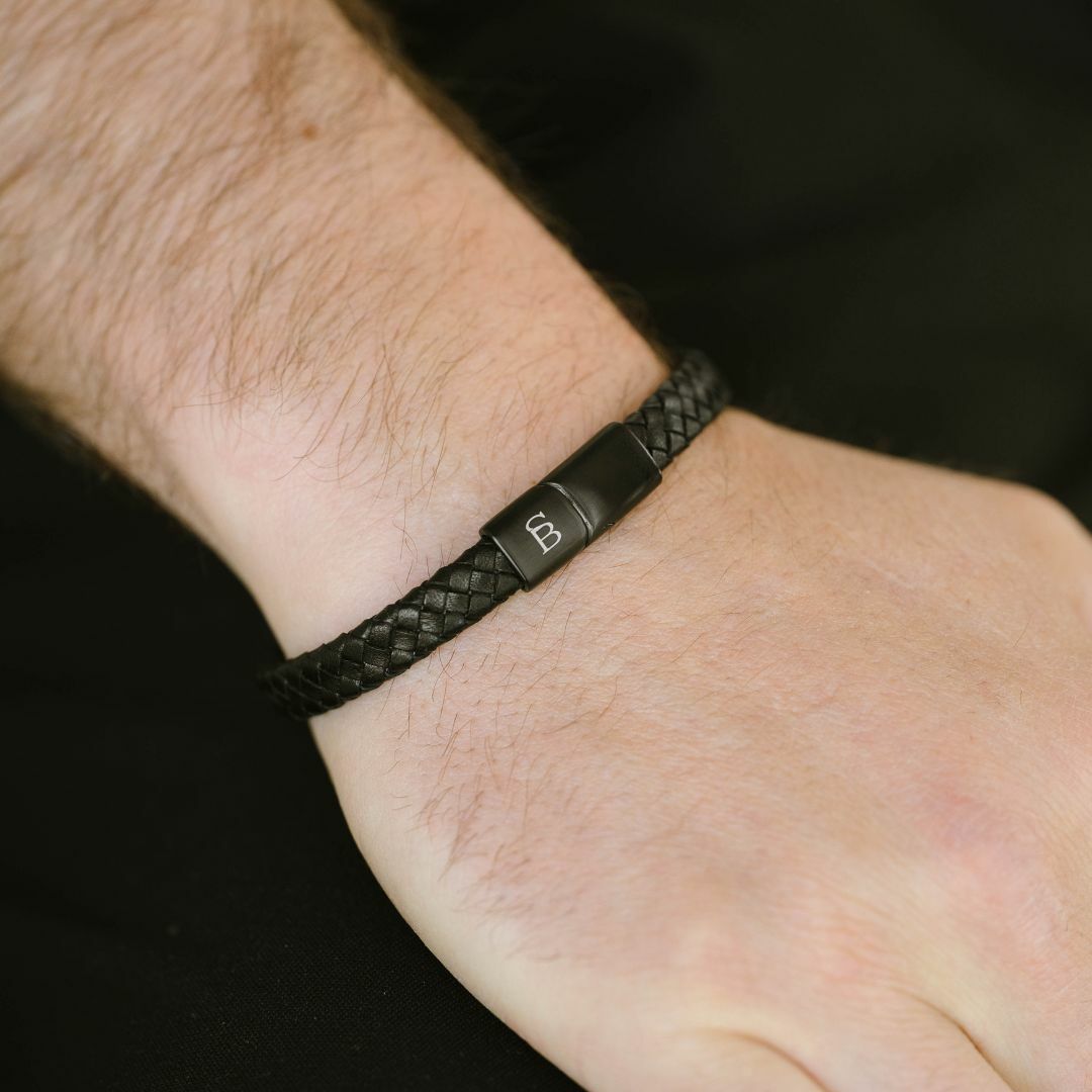 Steel & Barnett Βραχιόλι X - Black Edition Bracelet BEB003