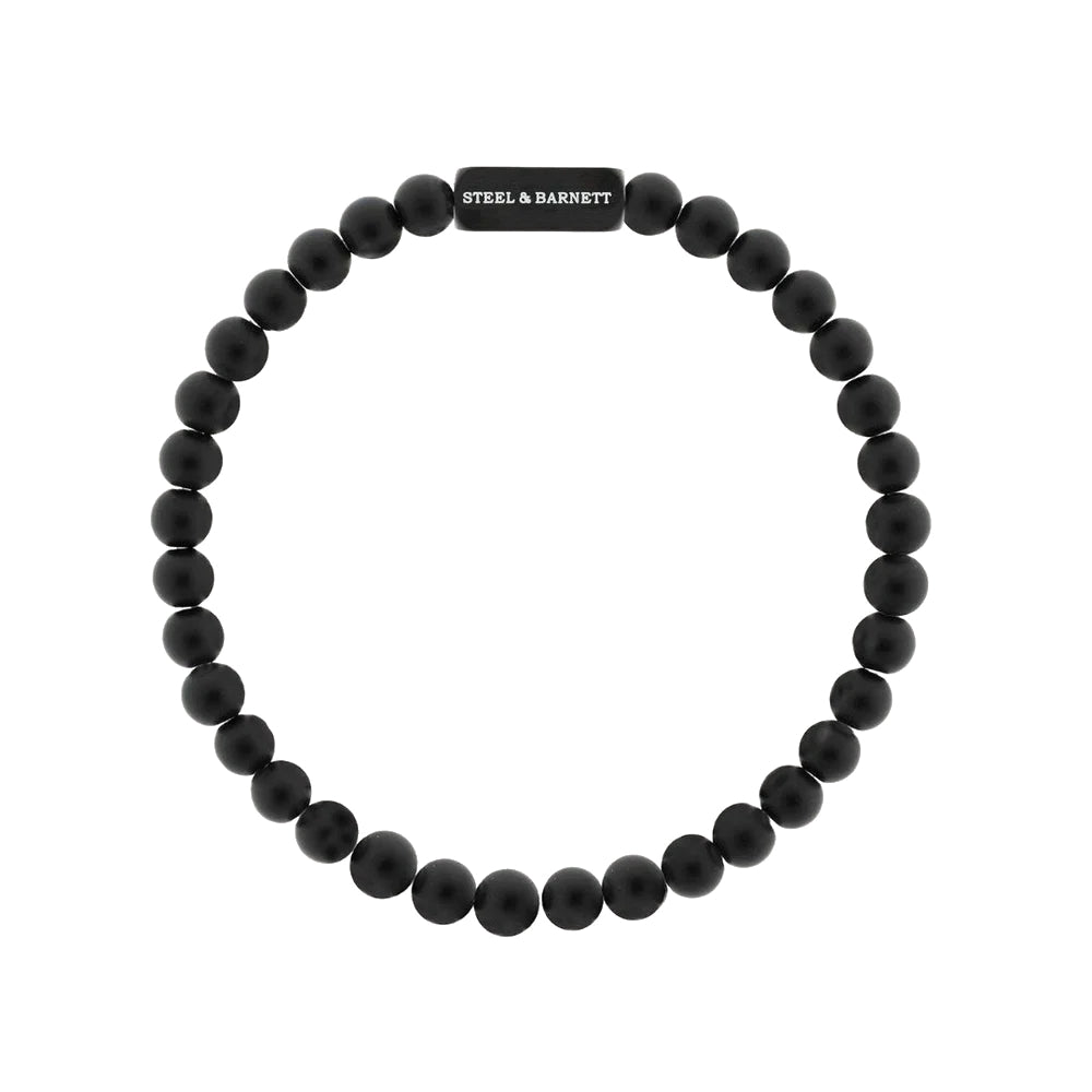 Steel & Barnett Βραχιόλι X - Black Edition Bracelet BEB002
