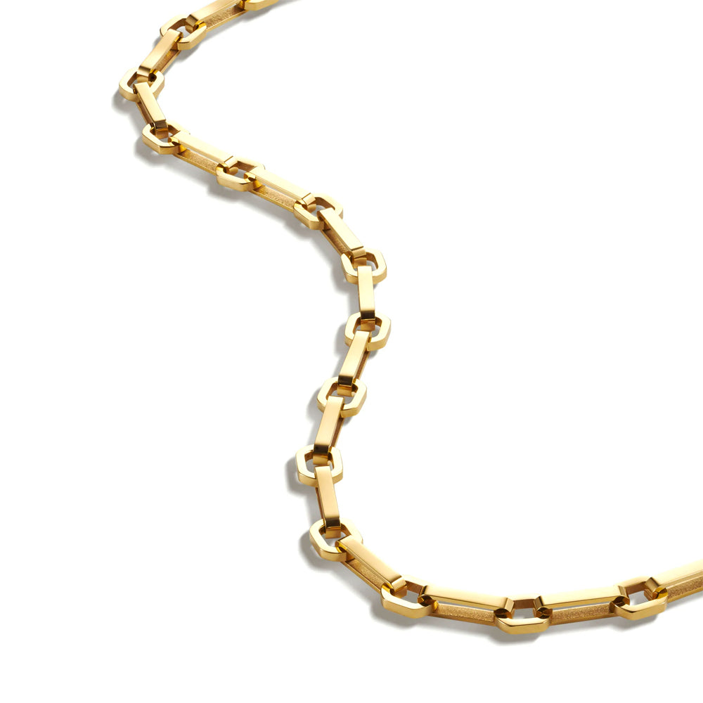 Aleyole Blockchain Gold Necklace NG4418