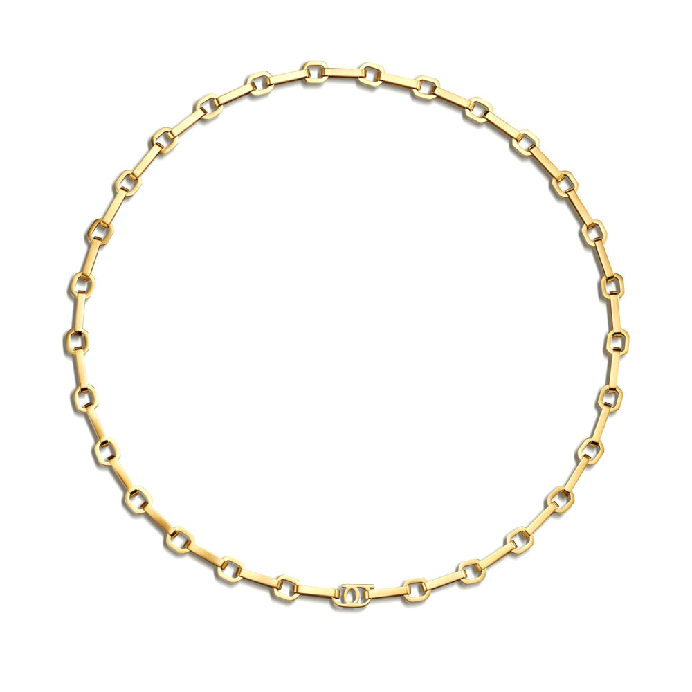 Aleyole Blockchain Gold Necklace NG4418