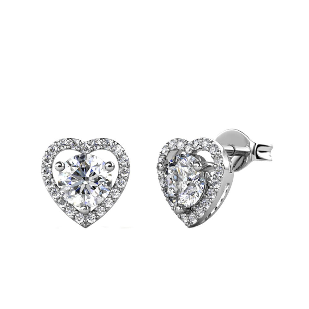 Brizzling Γυναικεία Σκουλαρίκια με Μοϊσανίτη BME013