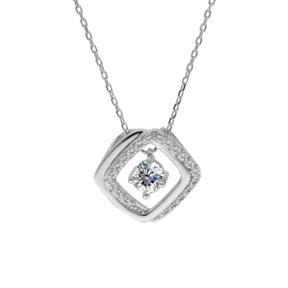 Brizzling Women's Necklace with Moissanite BMP2012