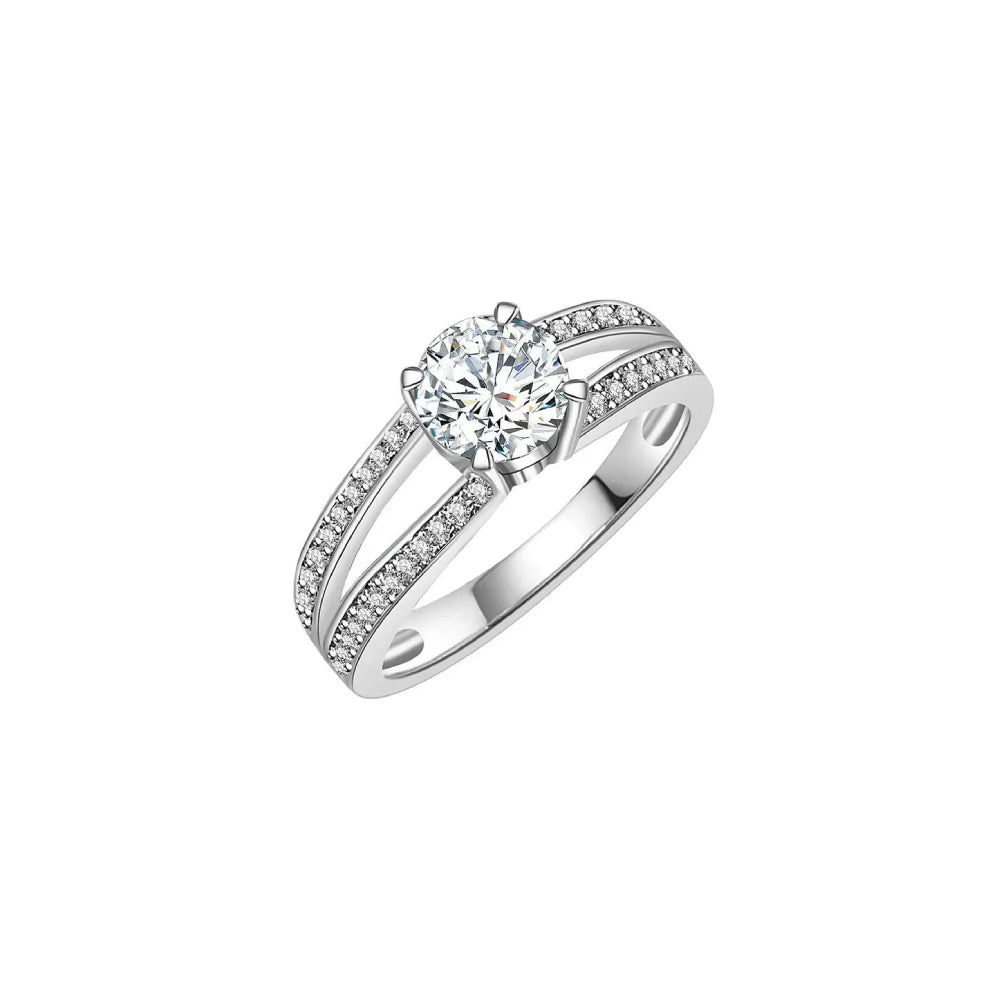 Brizzling Women's Ring with Moissanite BMR2191