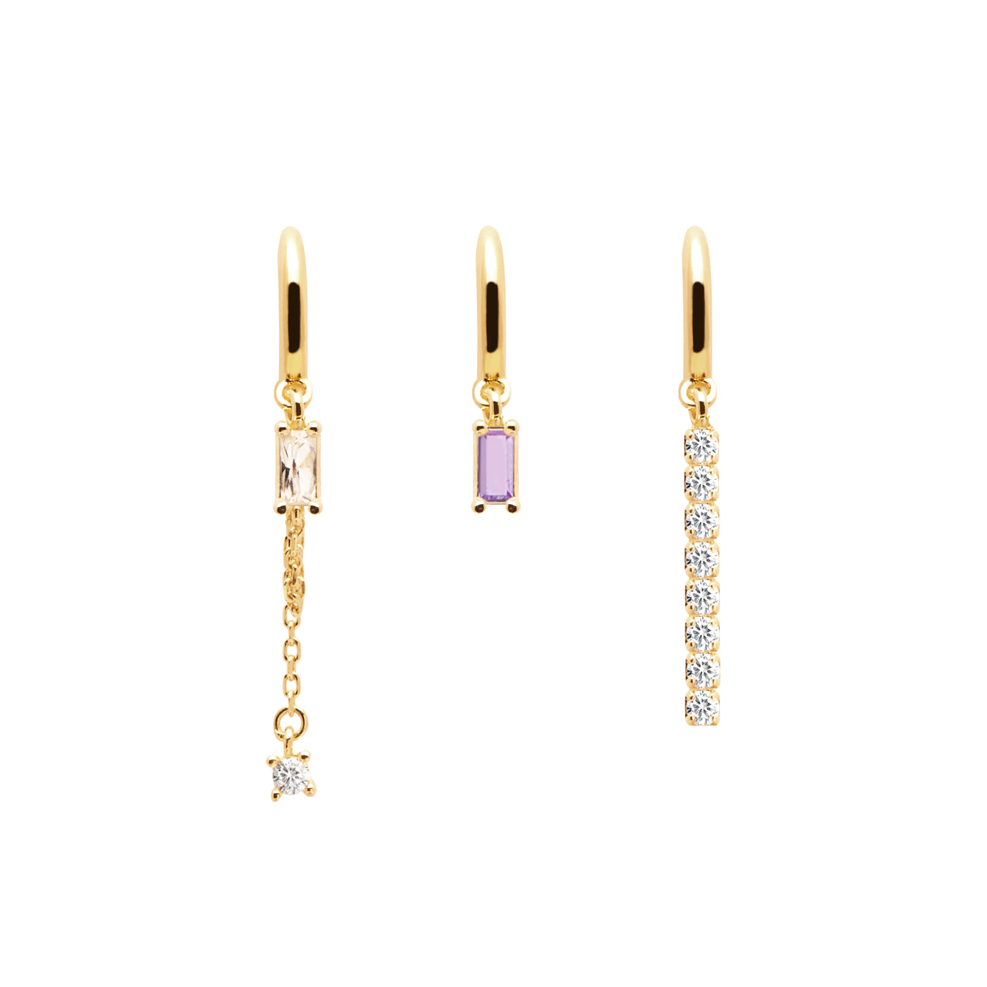 Σκουλαρίκια PDPaola Aisha Savannah Gold