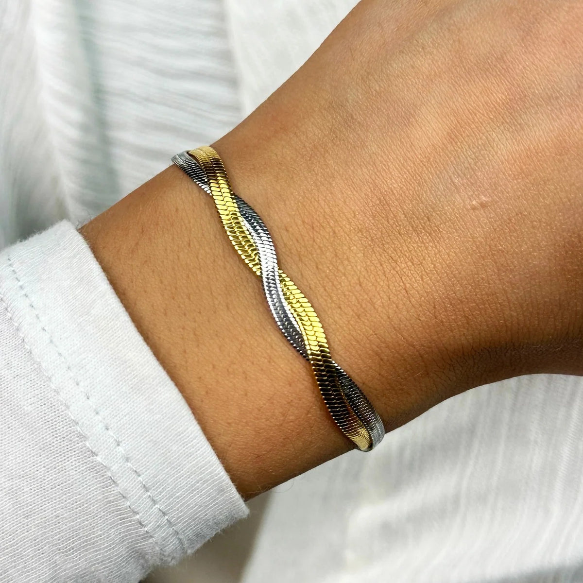 CLUSE Γυναικείο Βραχιόλι Élevé Twisted Snake – CB13363