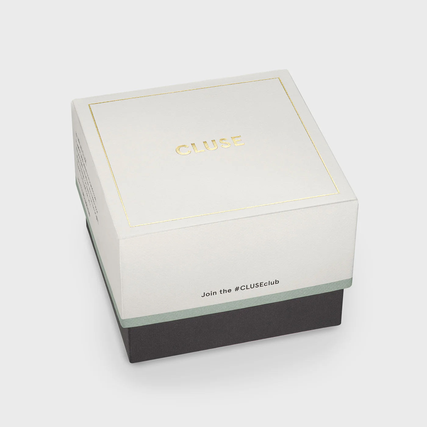 Cluse Gift Box La Tétragone Multifunction Watch Steel, Dark Cherry & Bead Bracelet, Gold Color